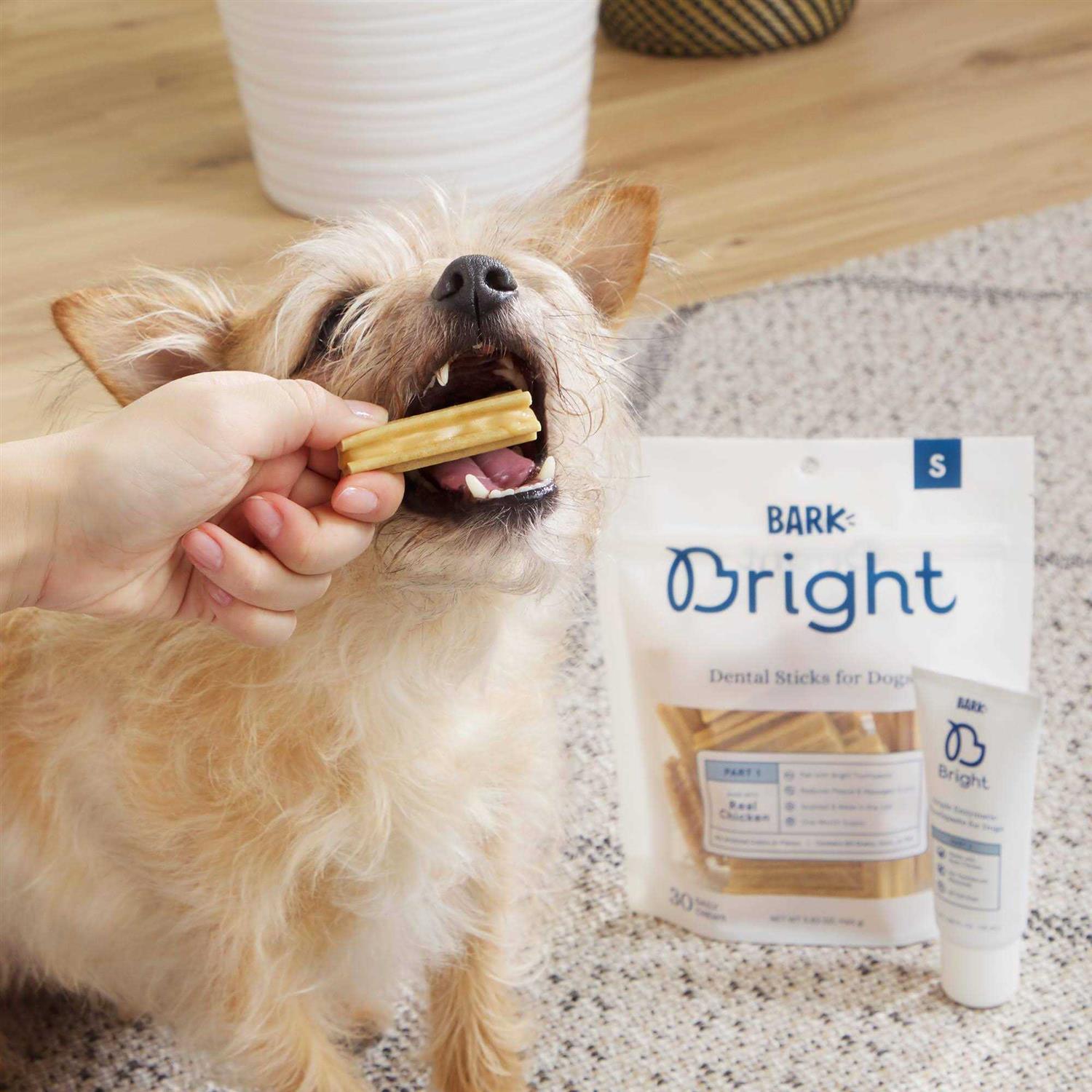 Bark Bright Dental Sticks for Large Dogs Chews