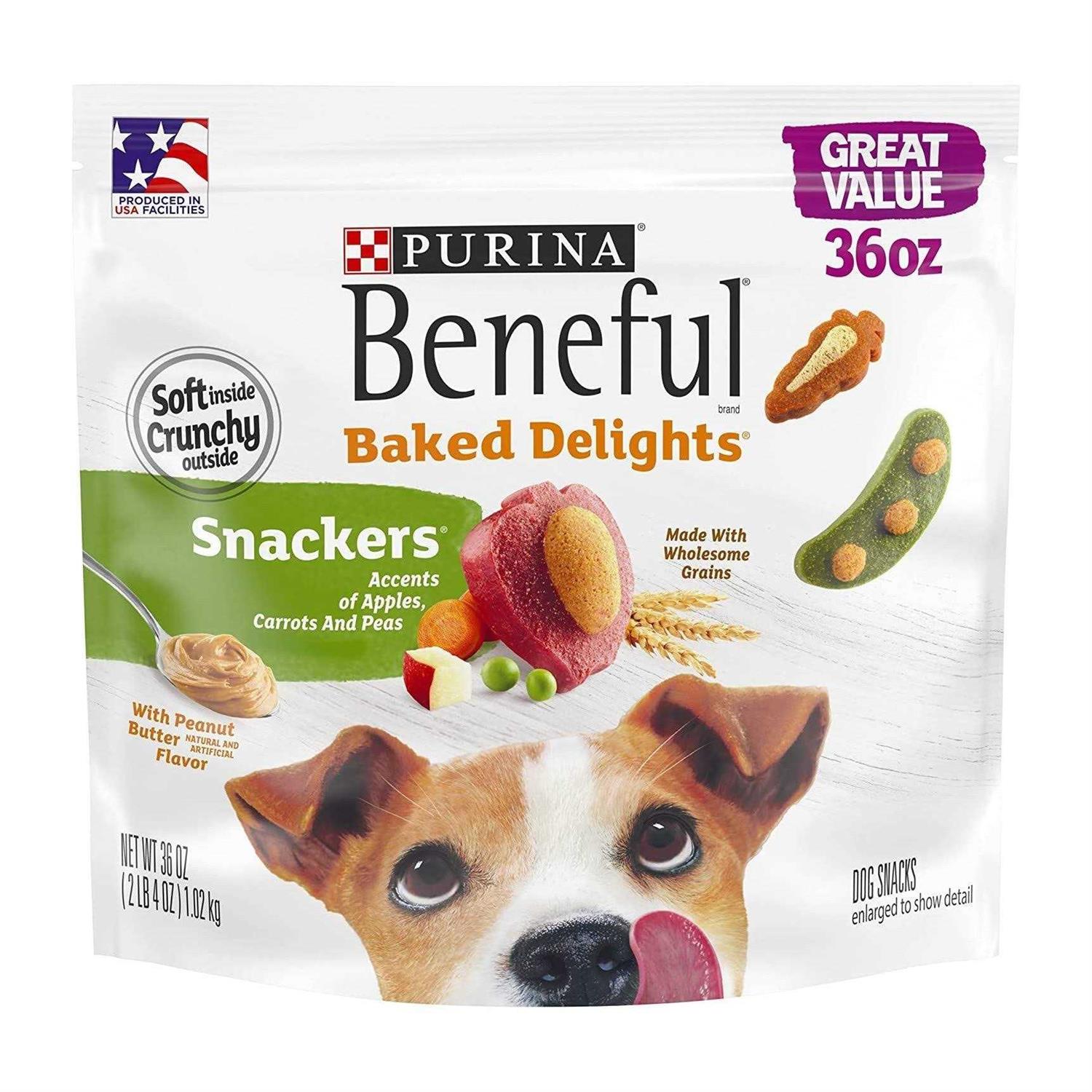 Purina Beneful Baked Delights Snackers Dog Treats