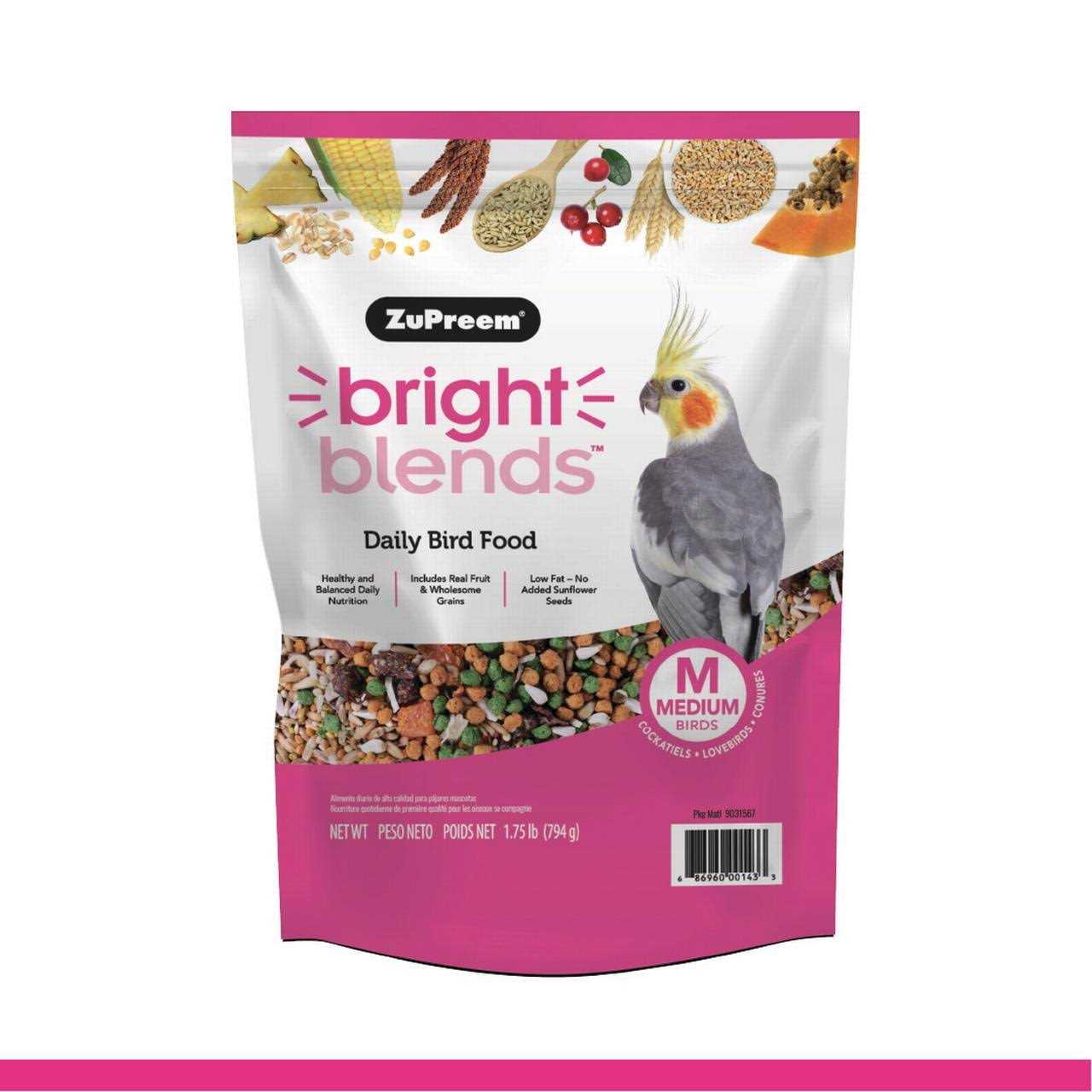 Zupreem Bright Blends