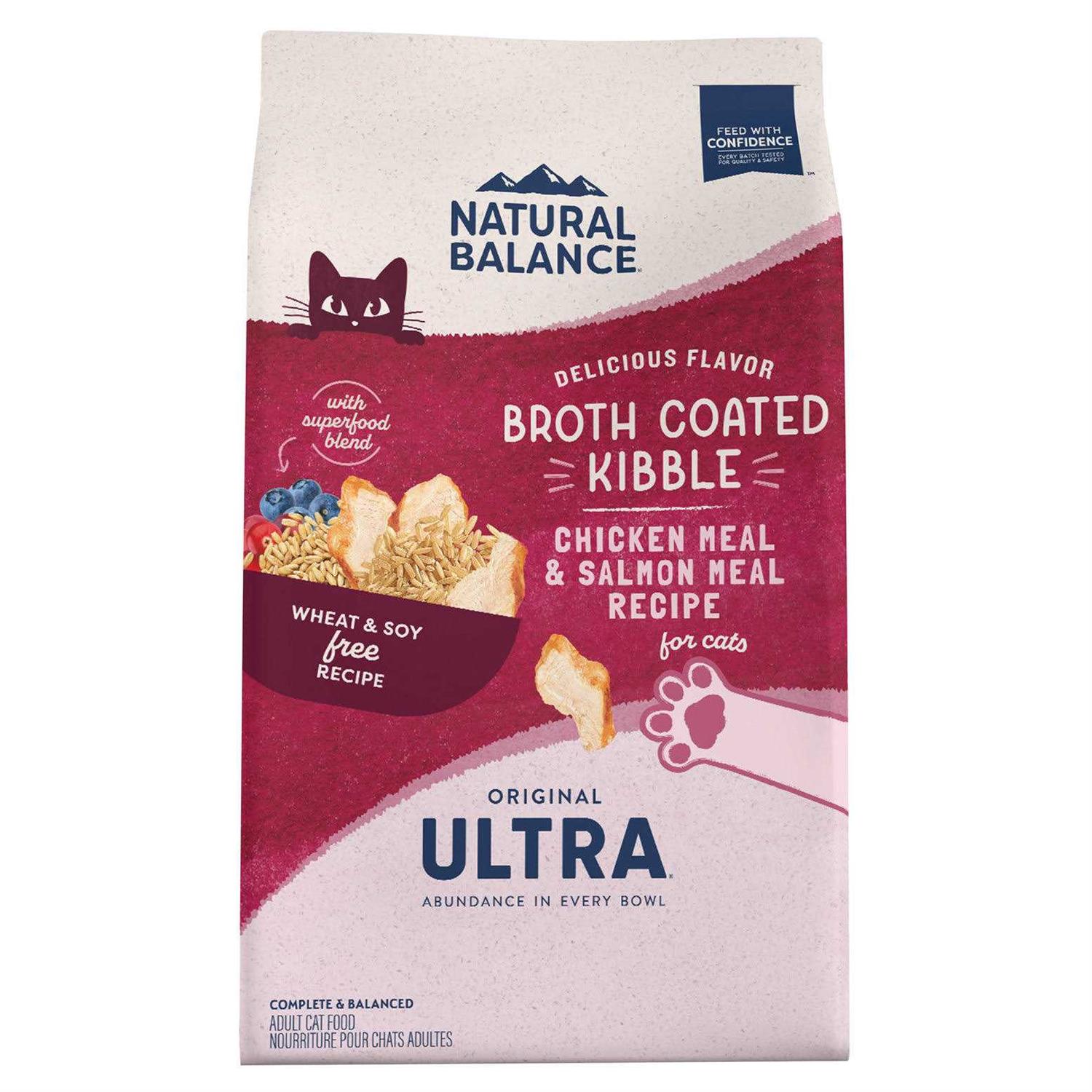 Natural Balance Original Ultra Dry Cat Food Indoor Chicken & Salmon Meal