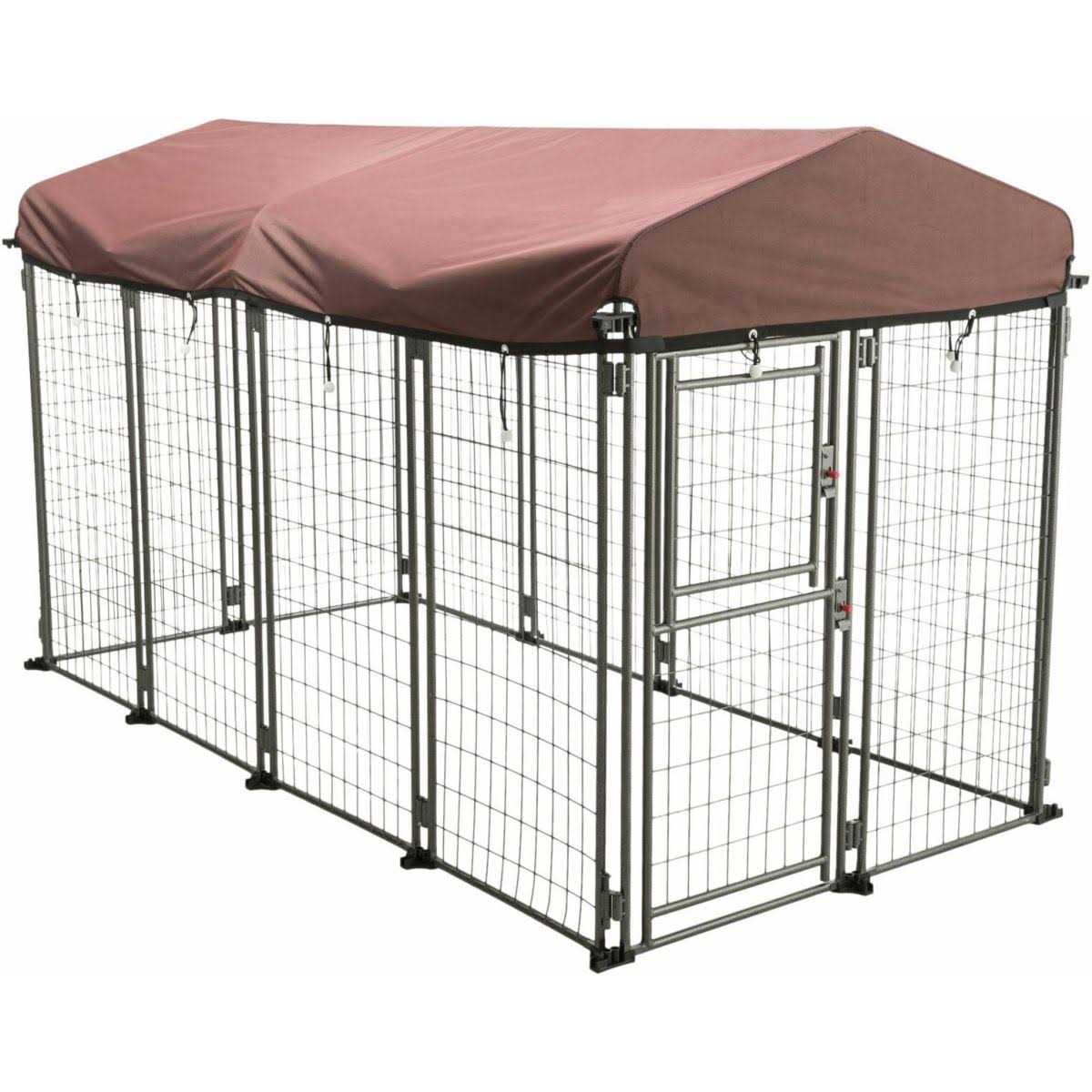 TRIXIE Deluxe Outdoor Dog Kennel with Cover