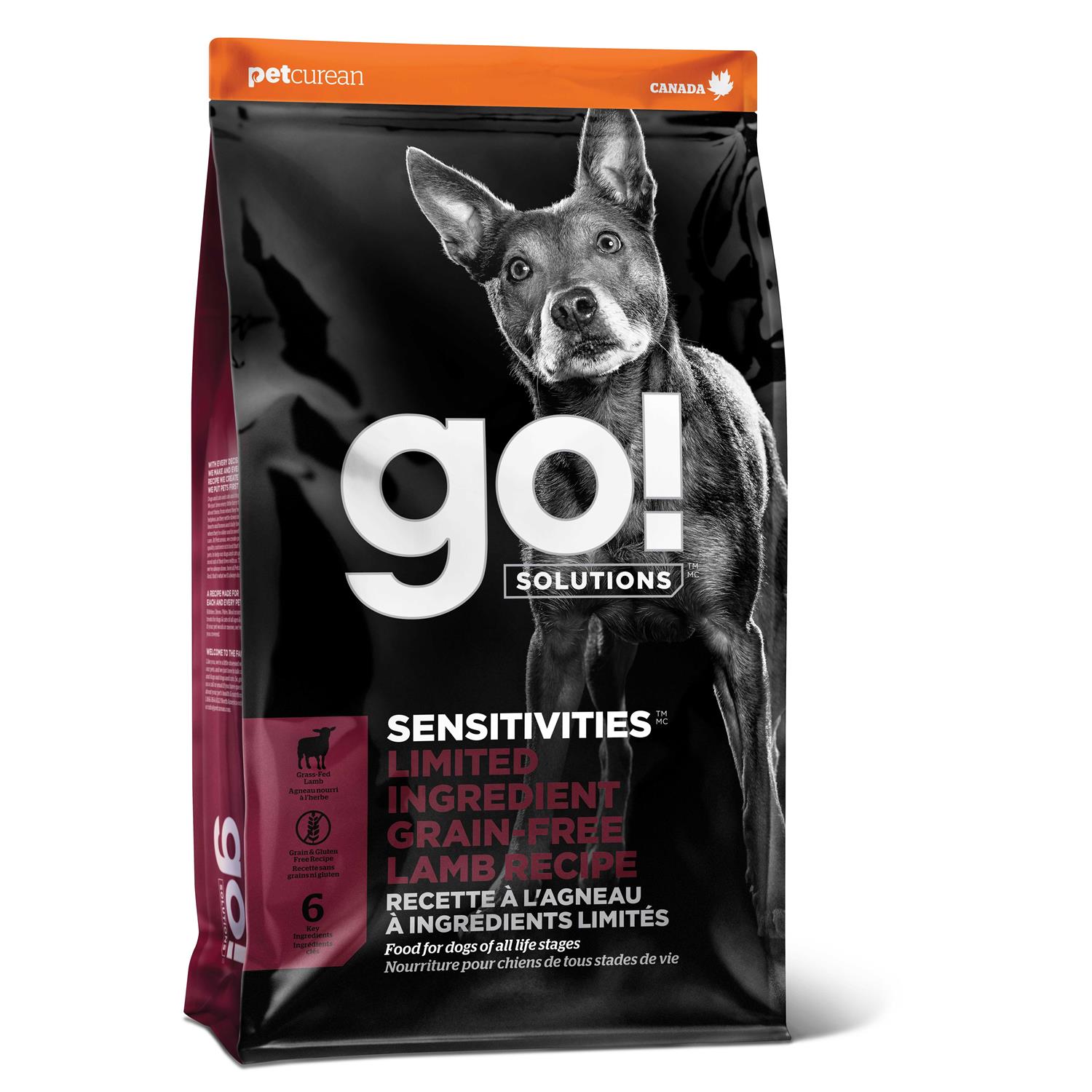 Go! Solutions Sensitivities Limited Ingredient Lamb Grain-Free Dry Dog Food