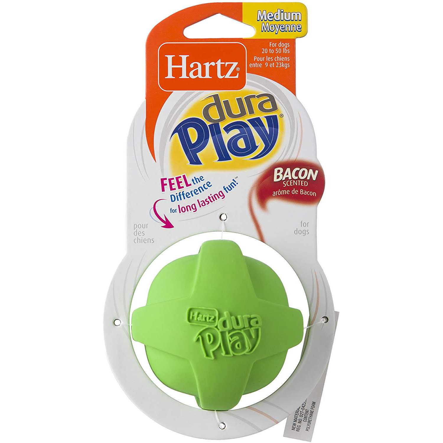 Hartz Dura Play Ball Dog Toy