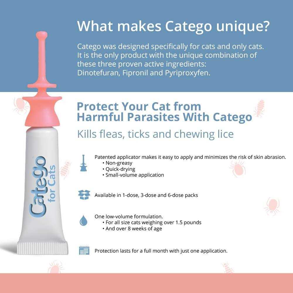 Catego Flea & Tick Treatment for Cats
