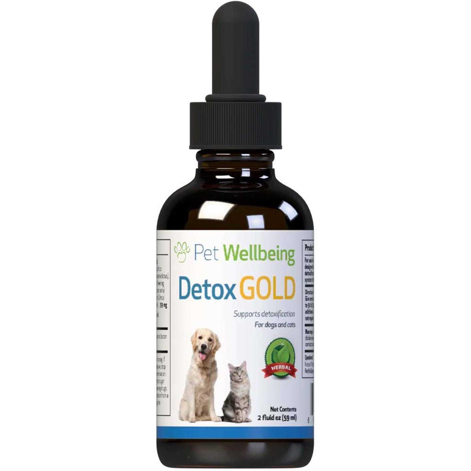 Pet Wellbeing Detox Gold
