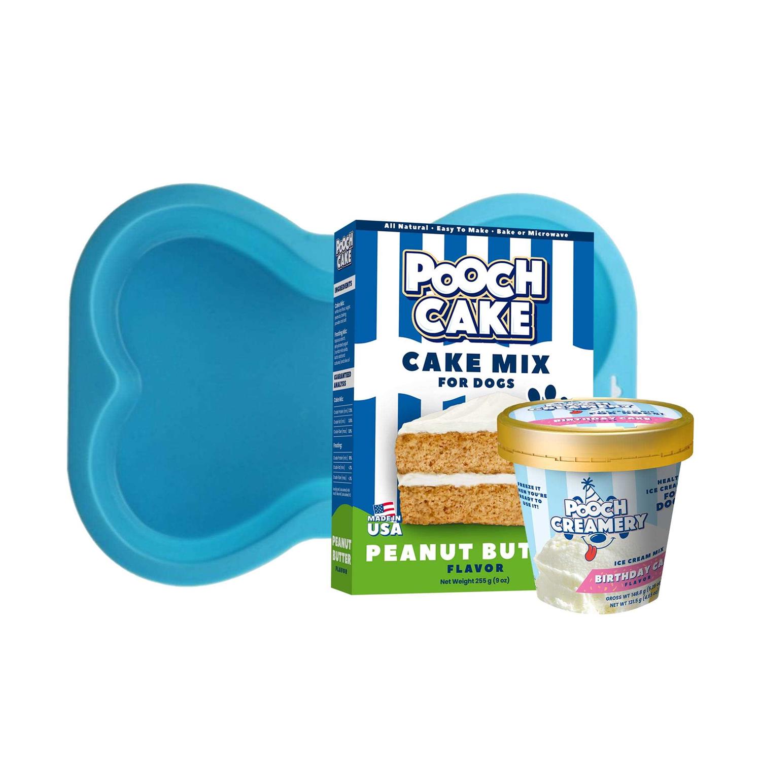 Pooch Creamery Cake Mix Dog Treat
