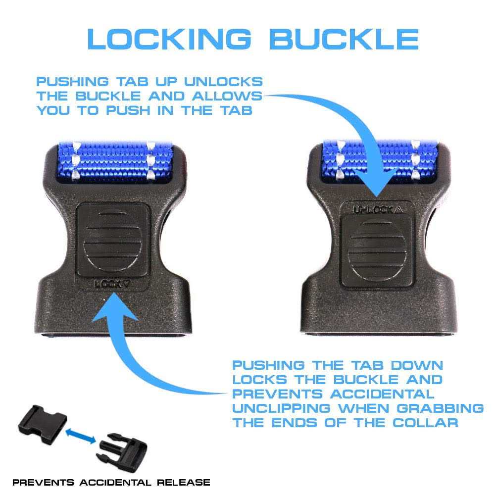 Max and Neo Neo Nylon Buckle Reflective Dog Collar We Donate a Collar to a Dog Rescue for Every Collar Sold