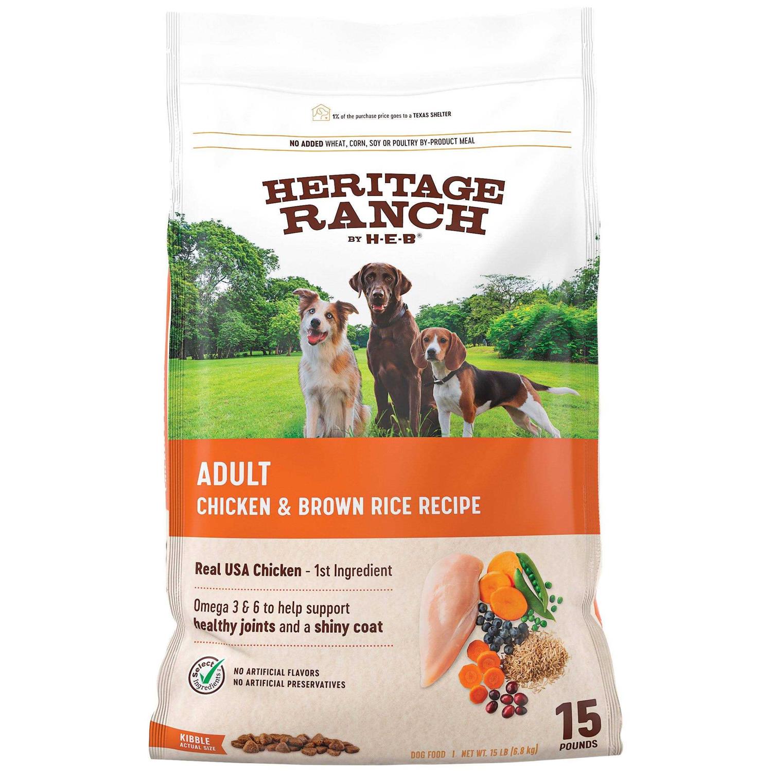 H-E-B Heritage Ranch Grain Free Dry Dog Food