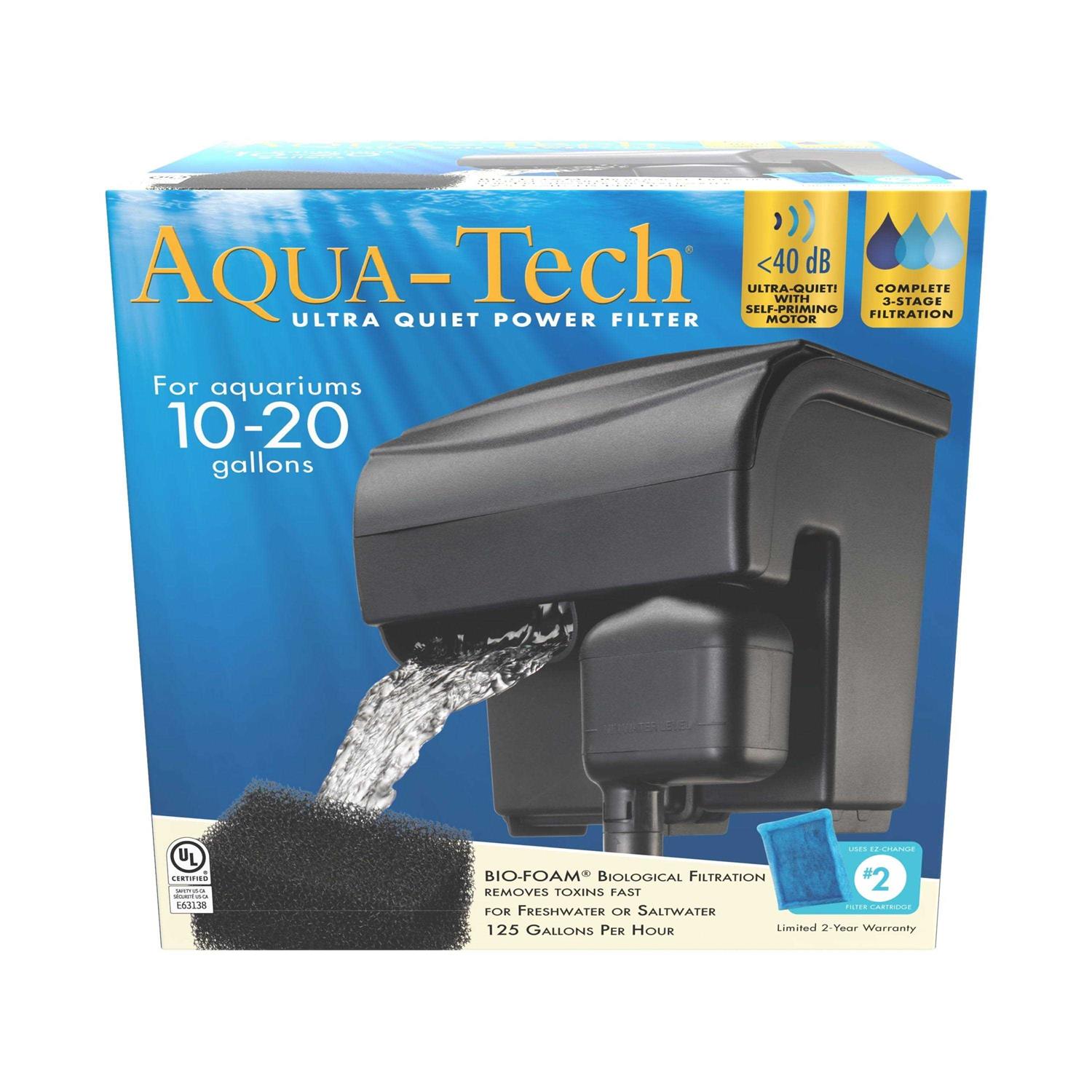 Aqua-tech Ultra Quiet Power Filter For Aquariums