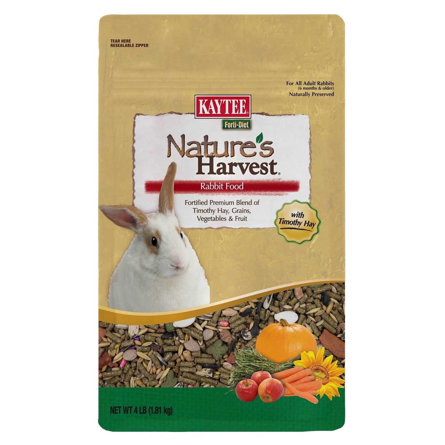 Kaytee Nature’s Harvest Rabbit Small Animal Food