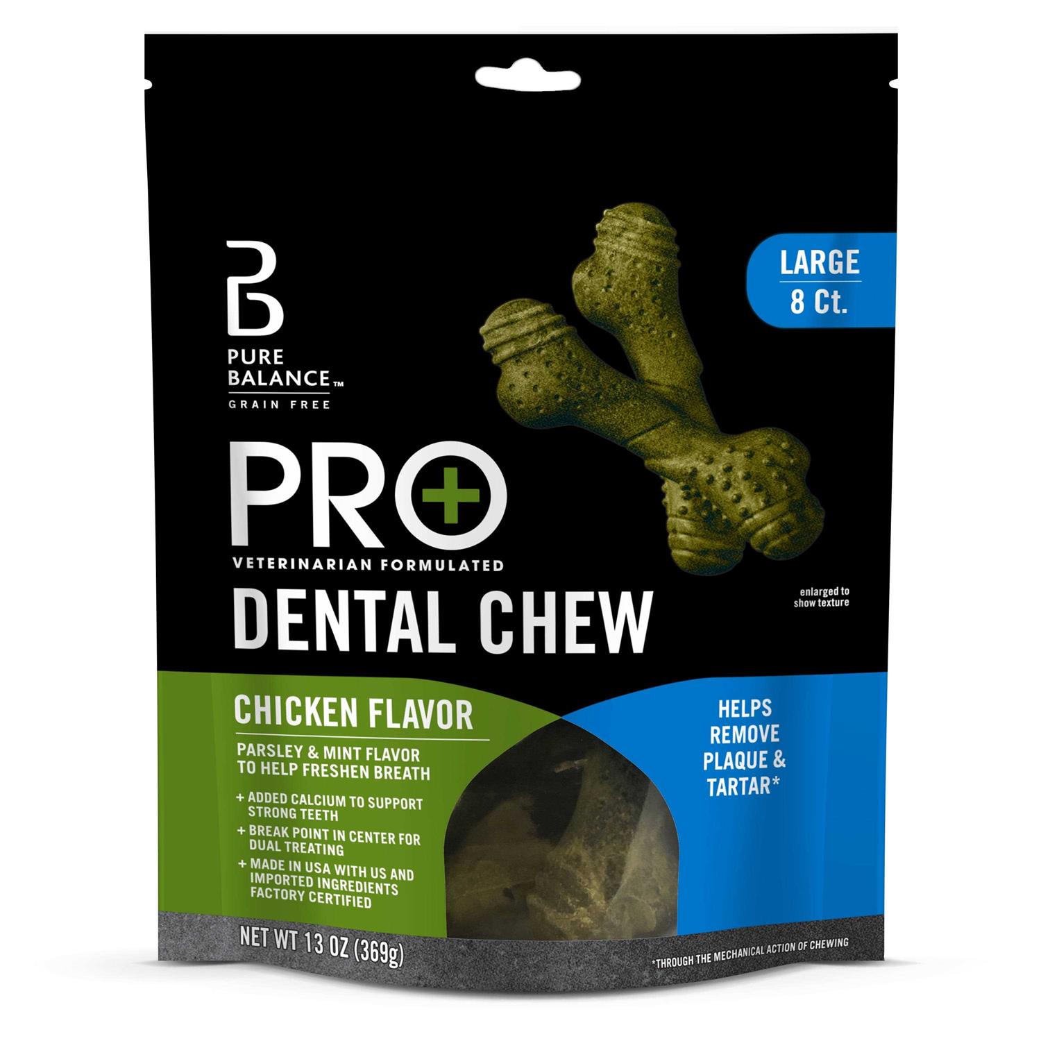 Pure Balance Pro+ Dental Chews for Dogs