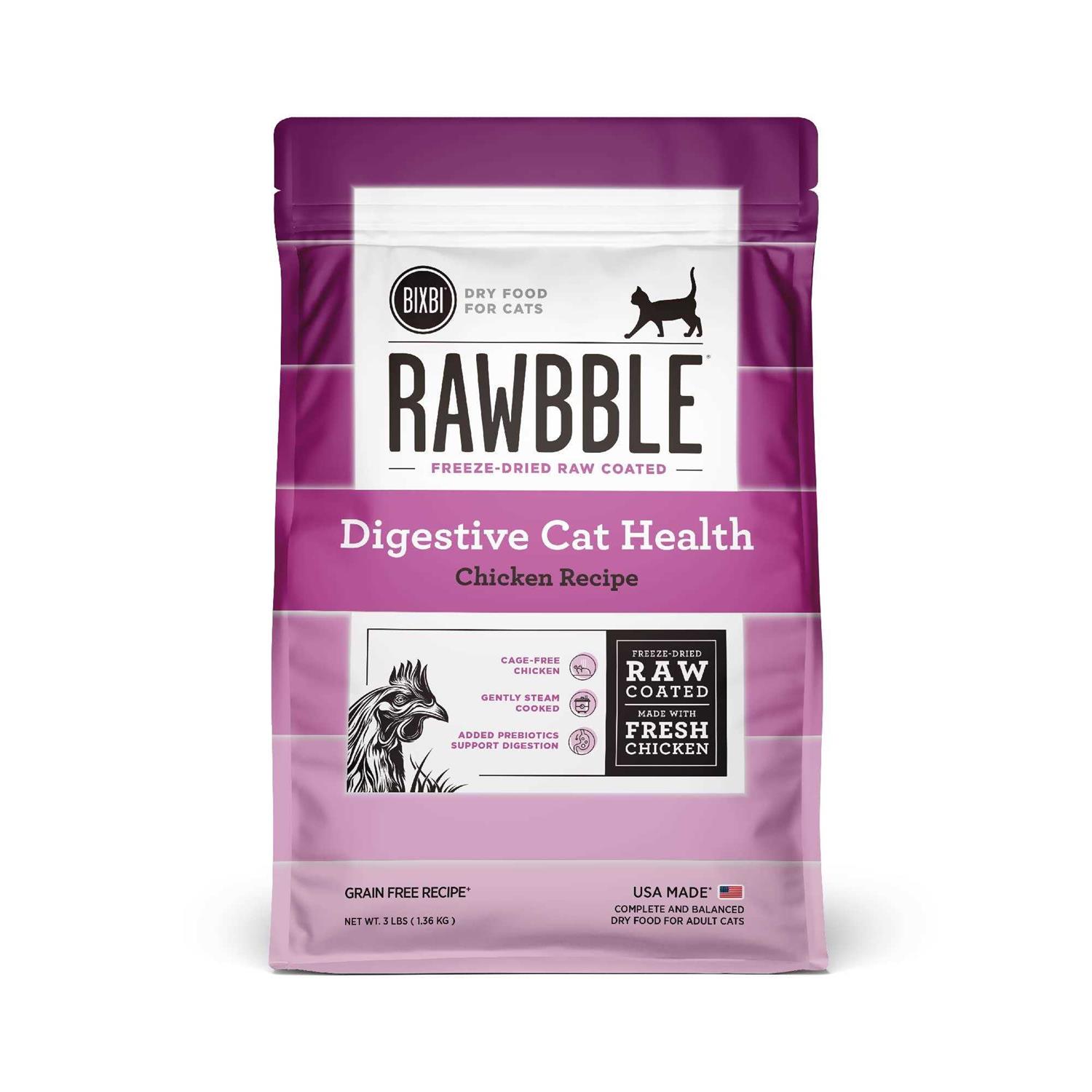 Bixbi Rawbble Chicken Recipe Dry Cat Food