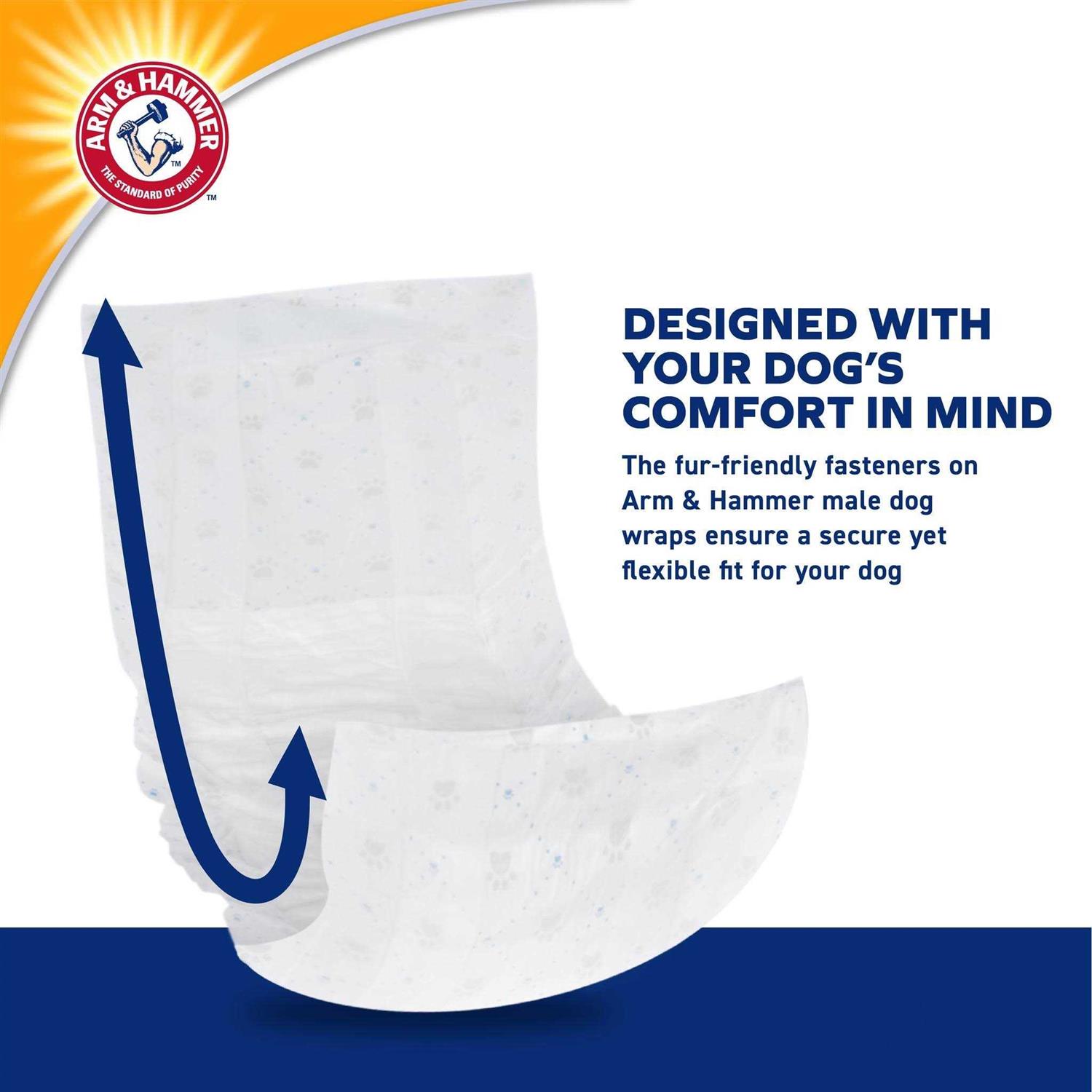 Arm & Hammer for Pets Male Dog Wraps 12