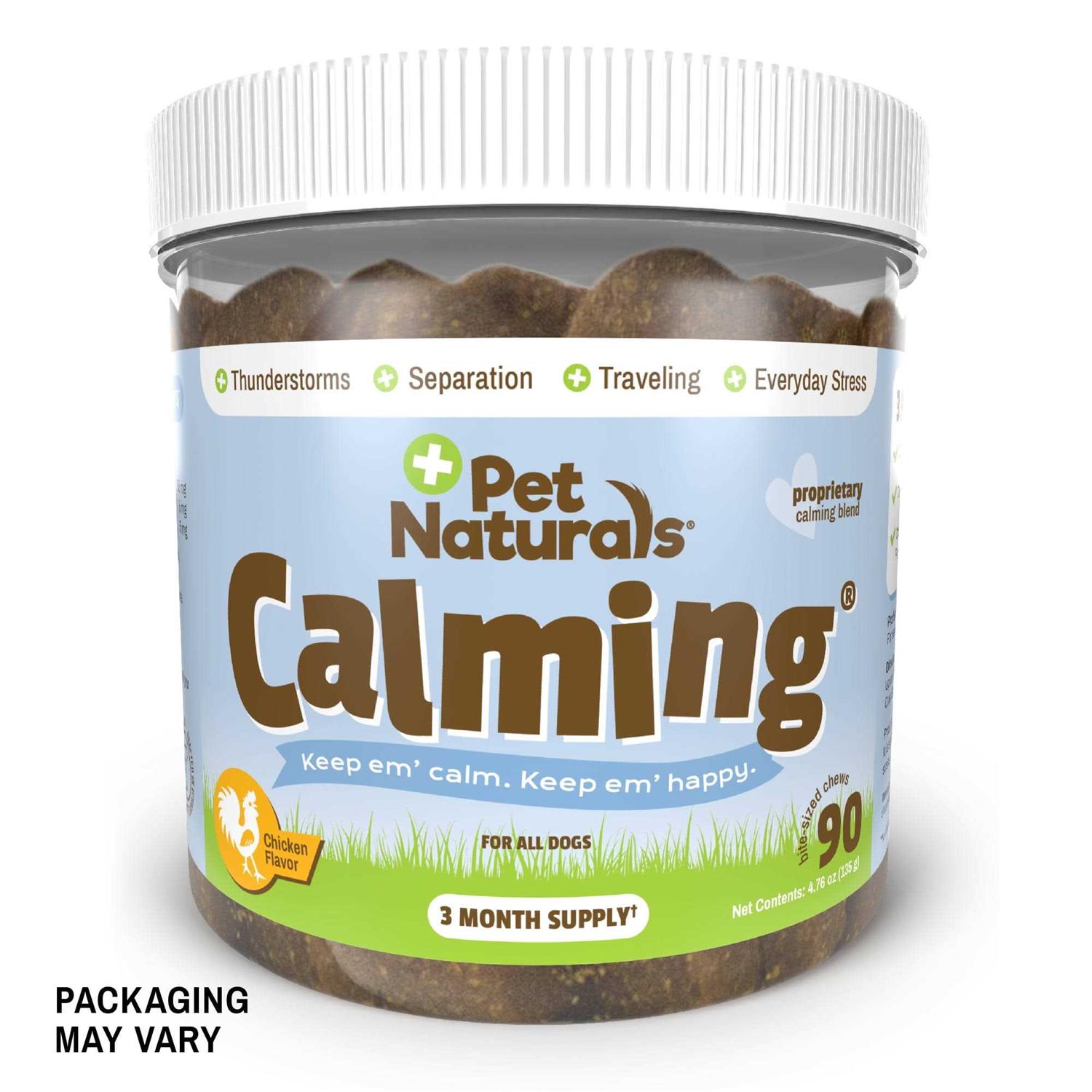 Pet Naturals Calming Behavioral Support Supplement for Dogs