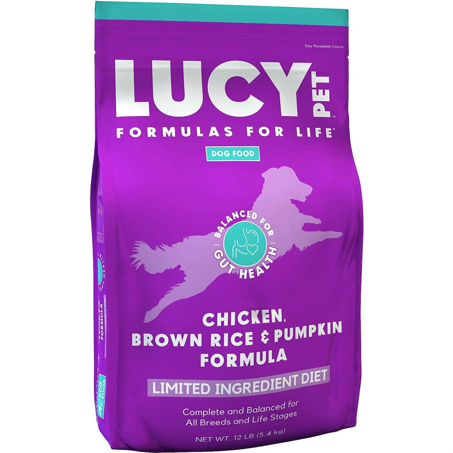 Lucy Pet Formula for Life Chicken Brown Rice & Pumpkin Dry Dog Food