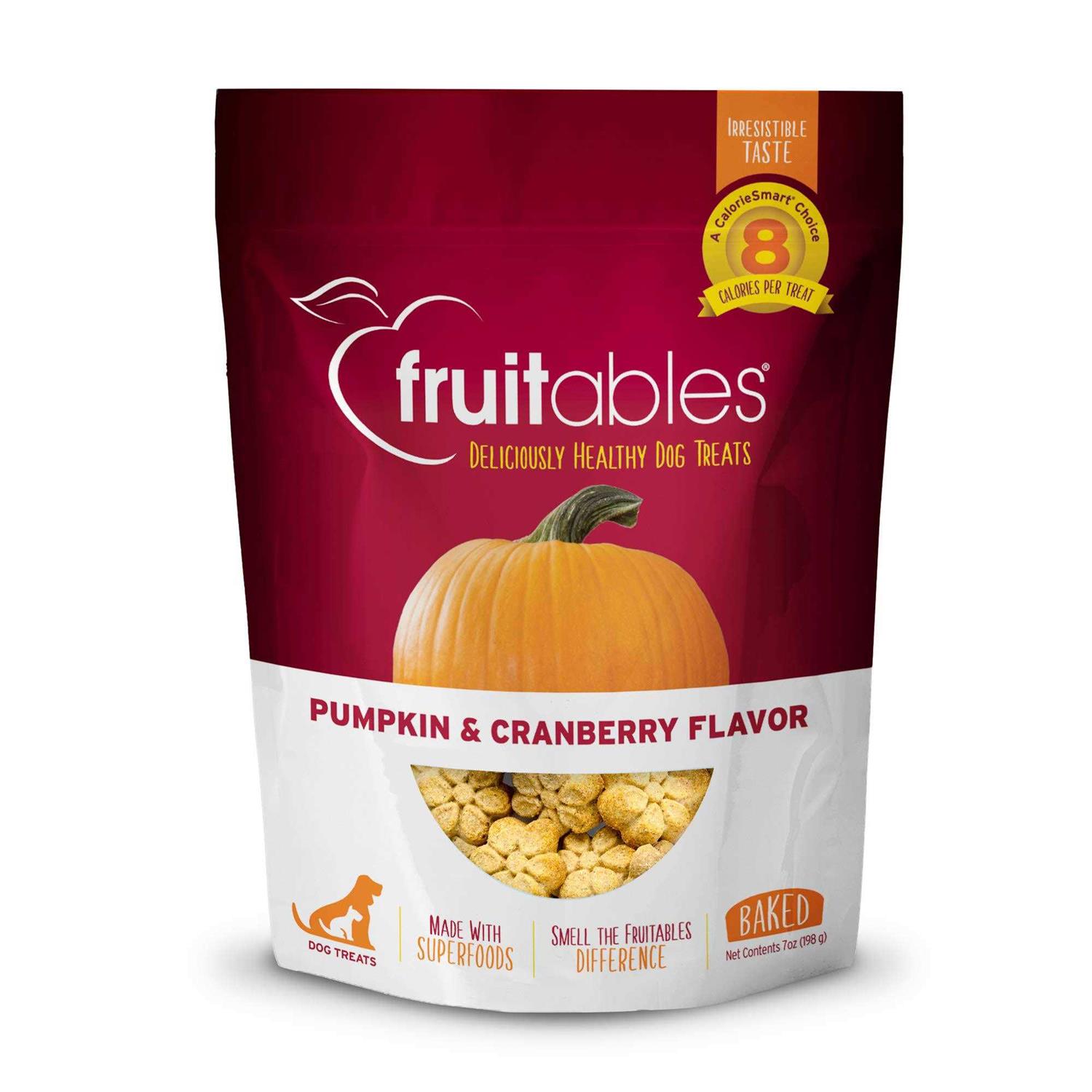 Fruitables Dog Treats Pumpkin