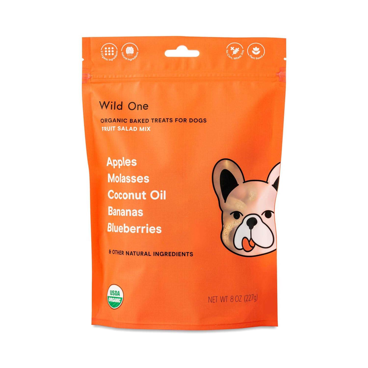 Wild One Organic Baked Fruit Salad Dog Treats