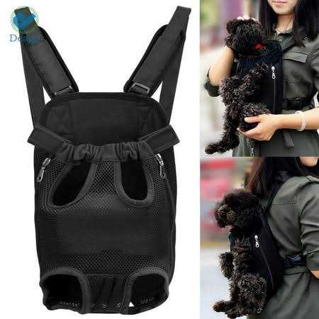 Deago Outdoor Legs Out Front Pet Dog Puppy Cat Carrier Backpack Tote Holder Bag Sling