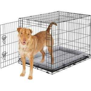 Frisco Fold & Carry Single Door Collapsible Wire Dog Crate