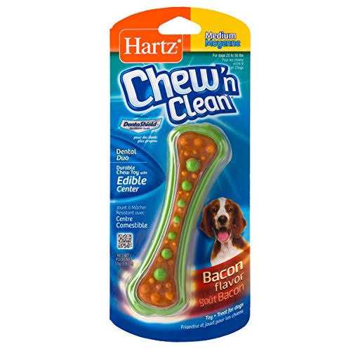 Hartz Chew ‘n Clean Dental Duo Dog Toy