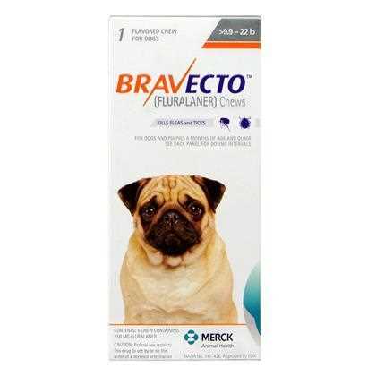 Bravecto Chews 2 Dose Small Dog 9.9-22 Lbs