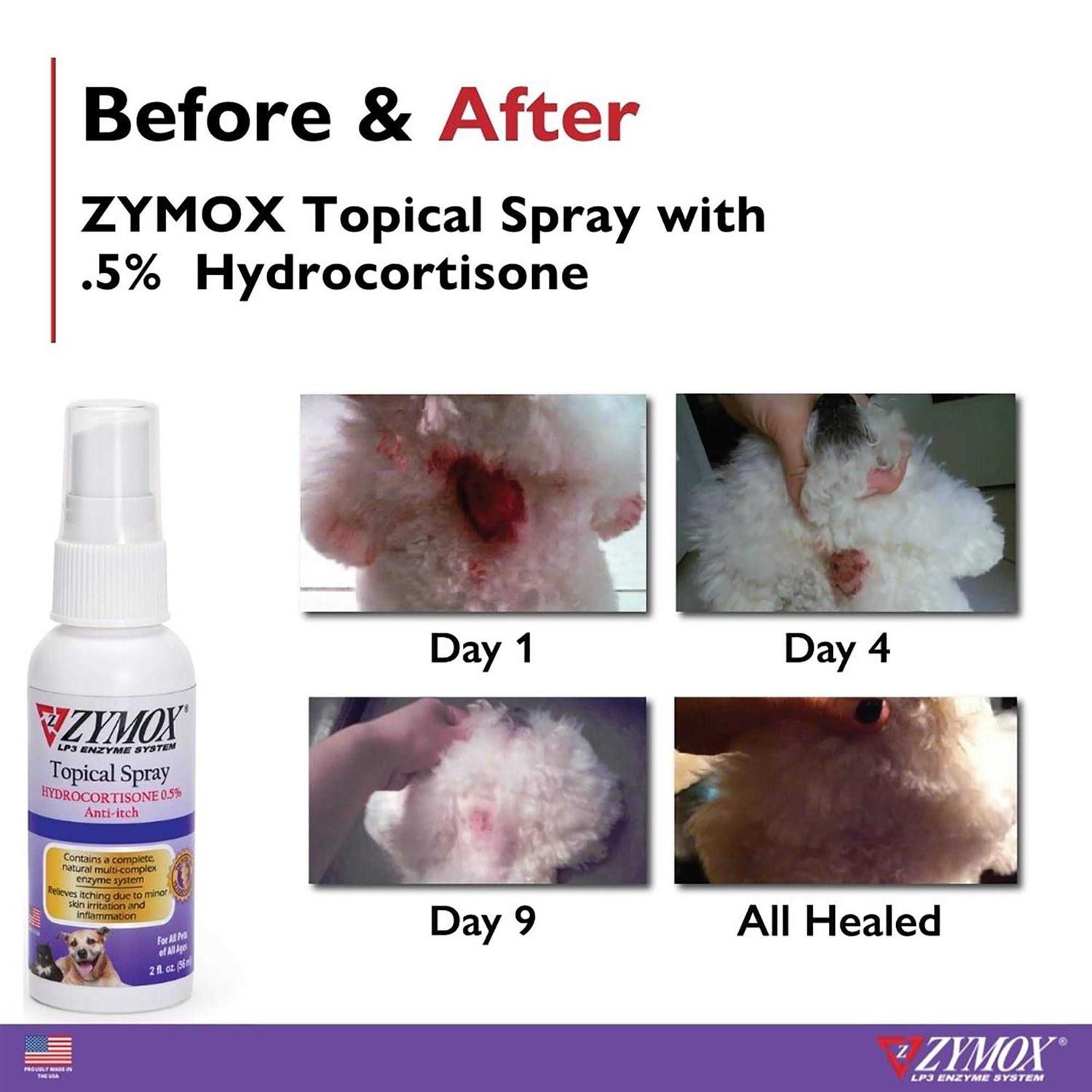 Zymox Hydrocortisone Topical Spray