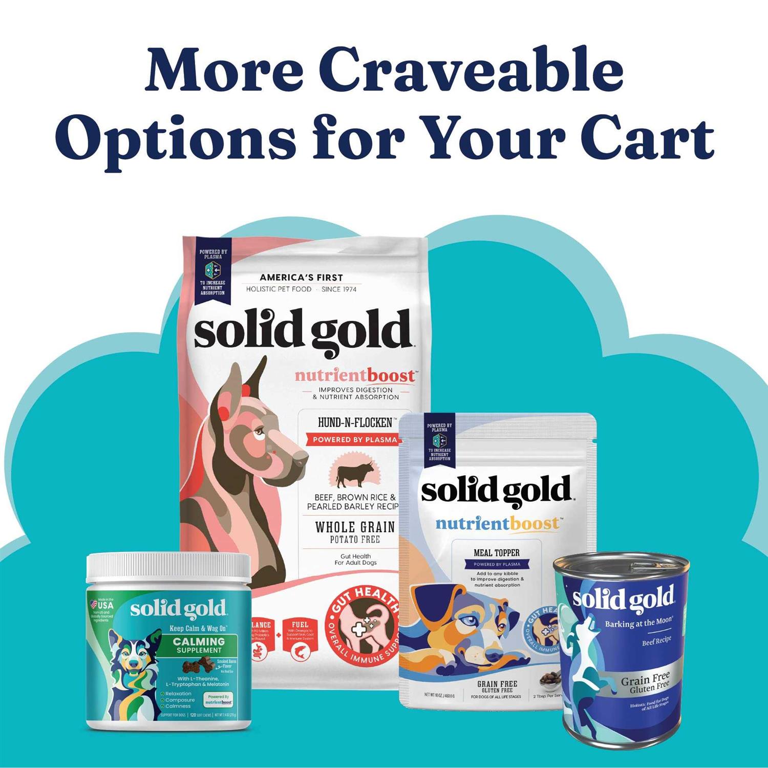 Solid Gold Beef Bone Broth with Turmeric Dog Food Topper