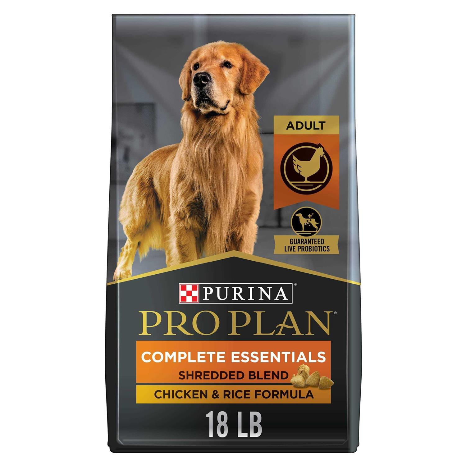 Purina Pro Plan Dog Food Shredded Blend