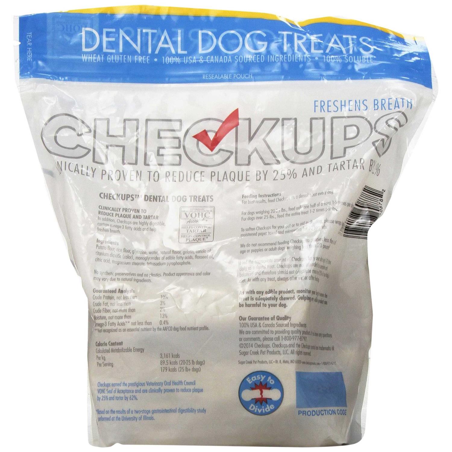 Checkups Dental Dog Treats