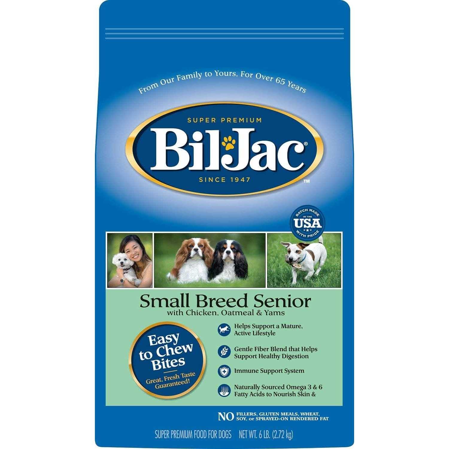 Bil-Jac Small Breed Senior Dry Dog Food