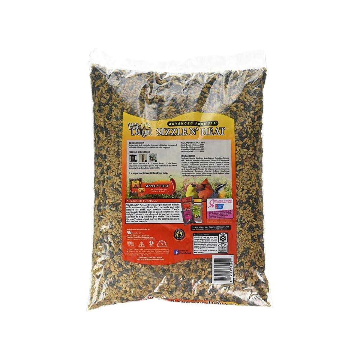 Wild Delight Sizzle N Heat Bird Food