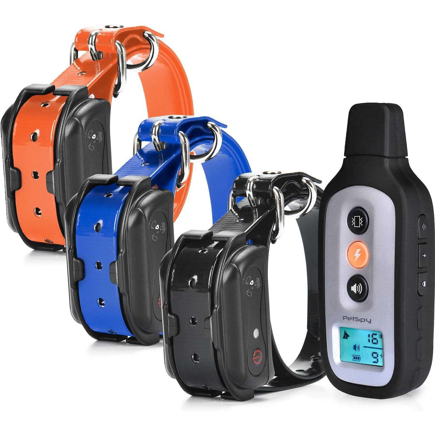 PetSpy Xpro-3 1/2 Mile Waterproof Remote Dog Training Collar