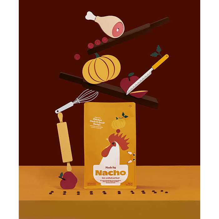 Made by Nacho Dry Cat Food with Freeze Dried Raw Kibble