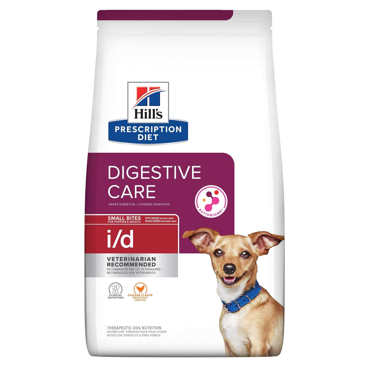Hill’s Prescription Diet i/d Digestive Care Small Bites Chicken Flavor Dry Dog Food