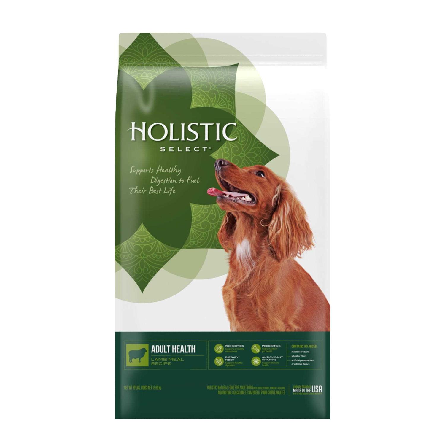 Holistic Select Adult Health Lamb Meal Recipe Dry Dog Food