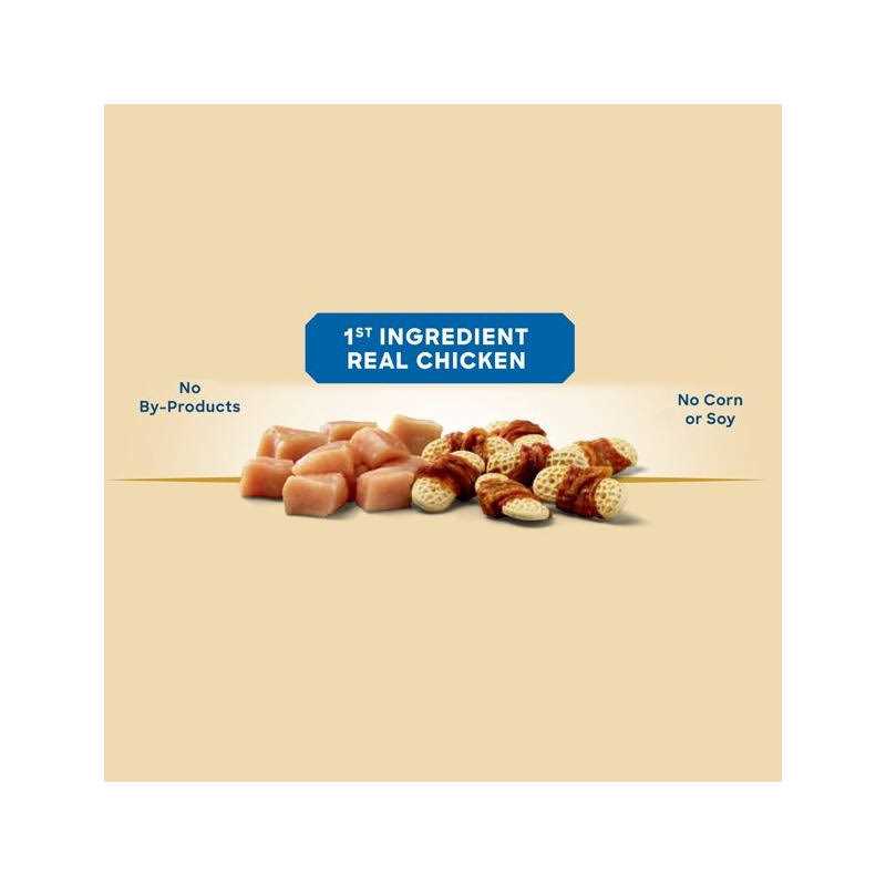 Golden Rewards Peanut Butter Flavor Biscuit Wrapped with Chicken Premium Dog Treats