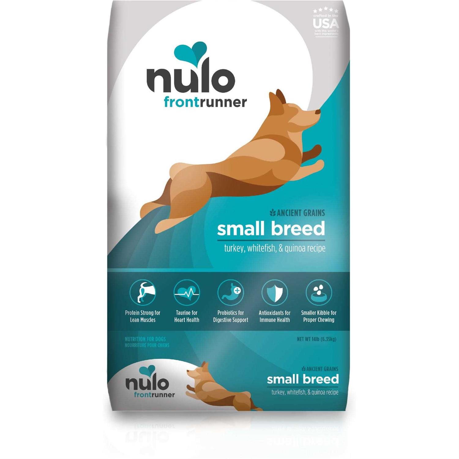Nulo Frontrunner Small Breed Dry Dog Food Turkey