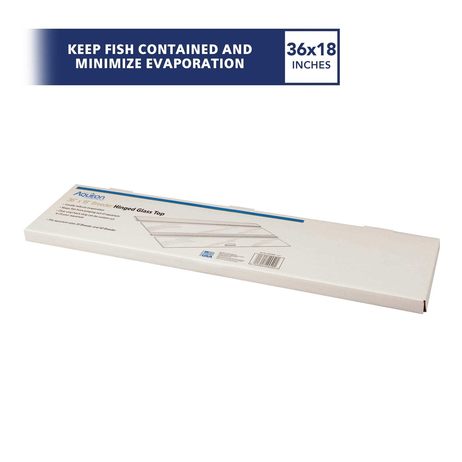 Aqueon Versa Top Hinged Glass Top