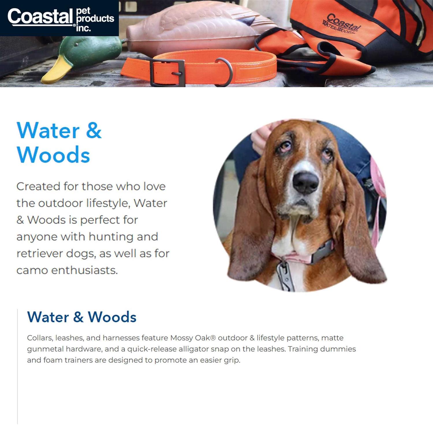 Water & Woods Adjustable Dog Collar
