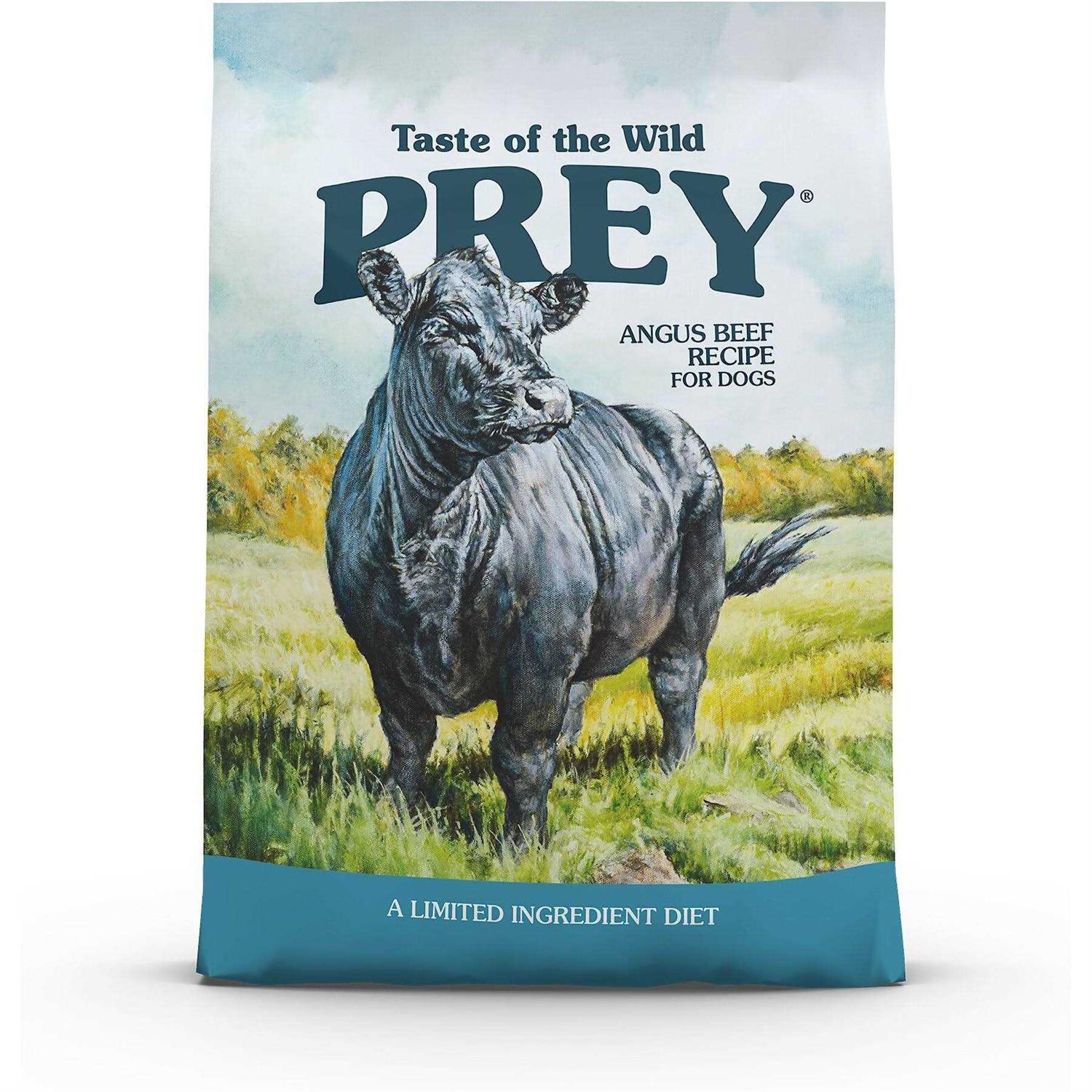 Taste of the Wild Dog Food Prey Angus Beef