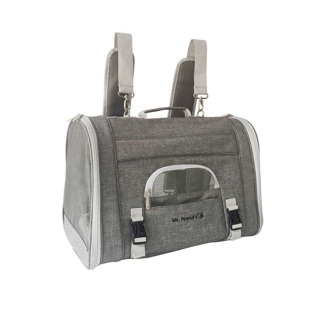 Mr. Peanut&s Monterey Series Convertible Backpack Airline Approved Pet Carrier