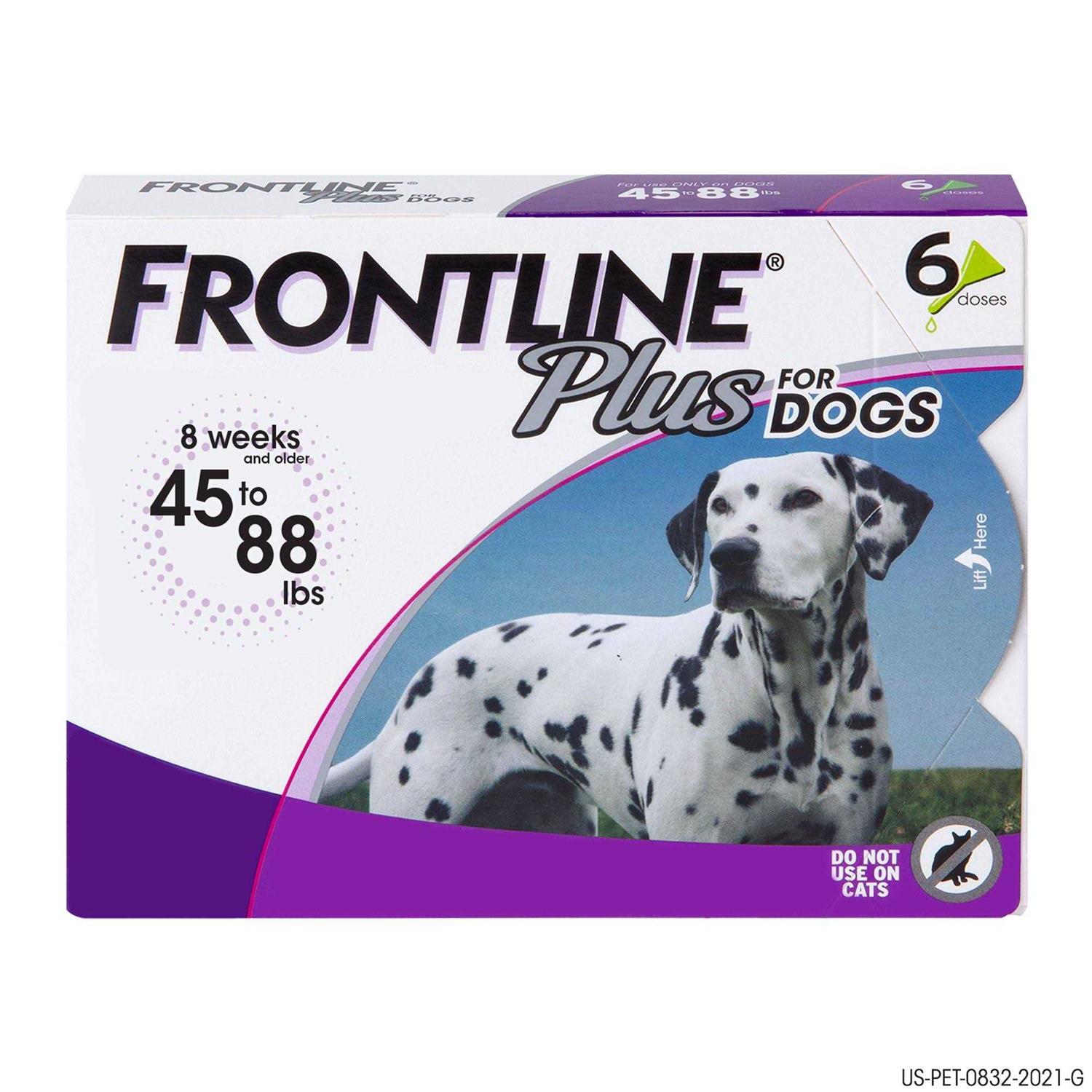 Frontline Plus Flea and Tick for Dogs