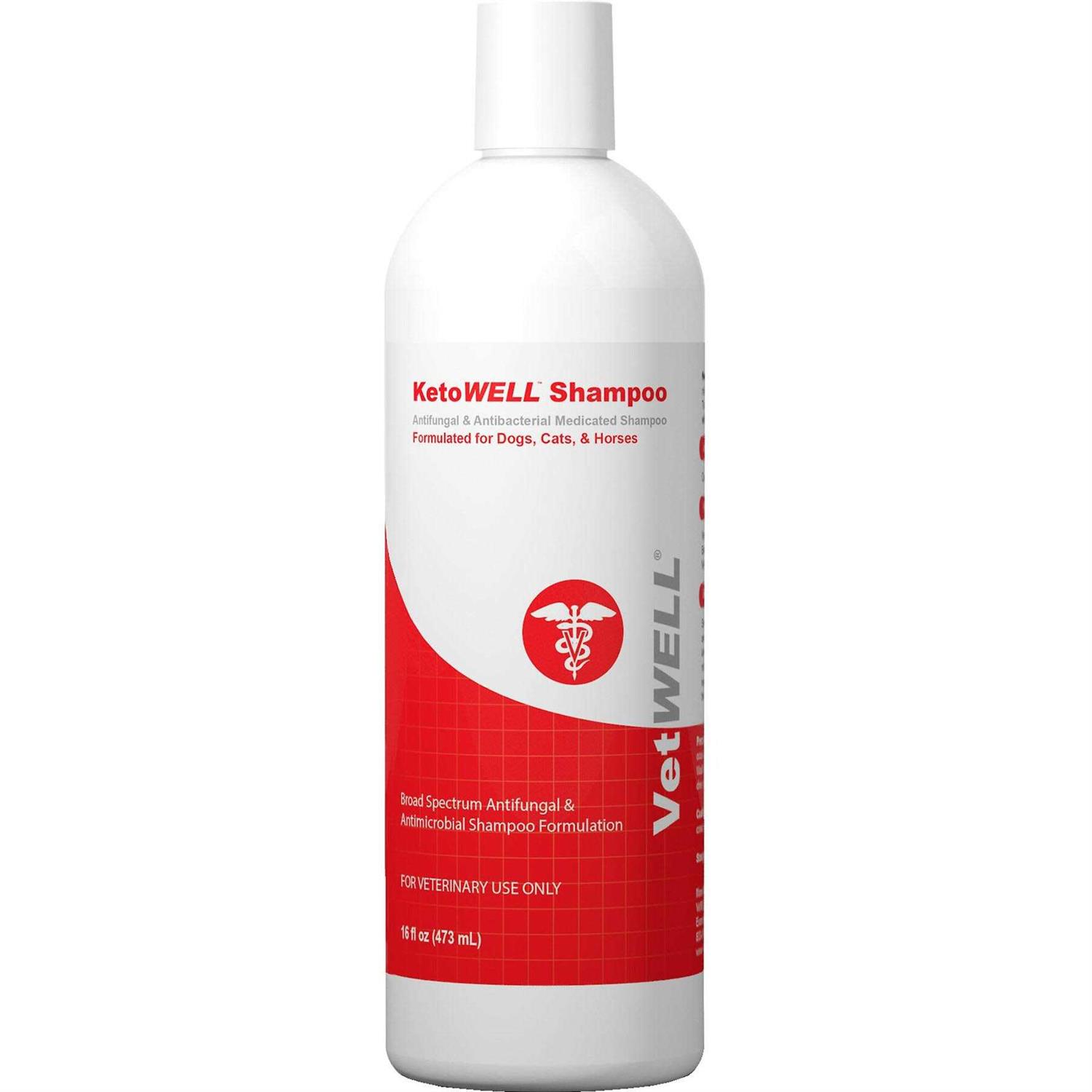 VetWELL KetoWell Antiseptic Dog Cat & Horse Shampoo
