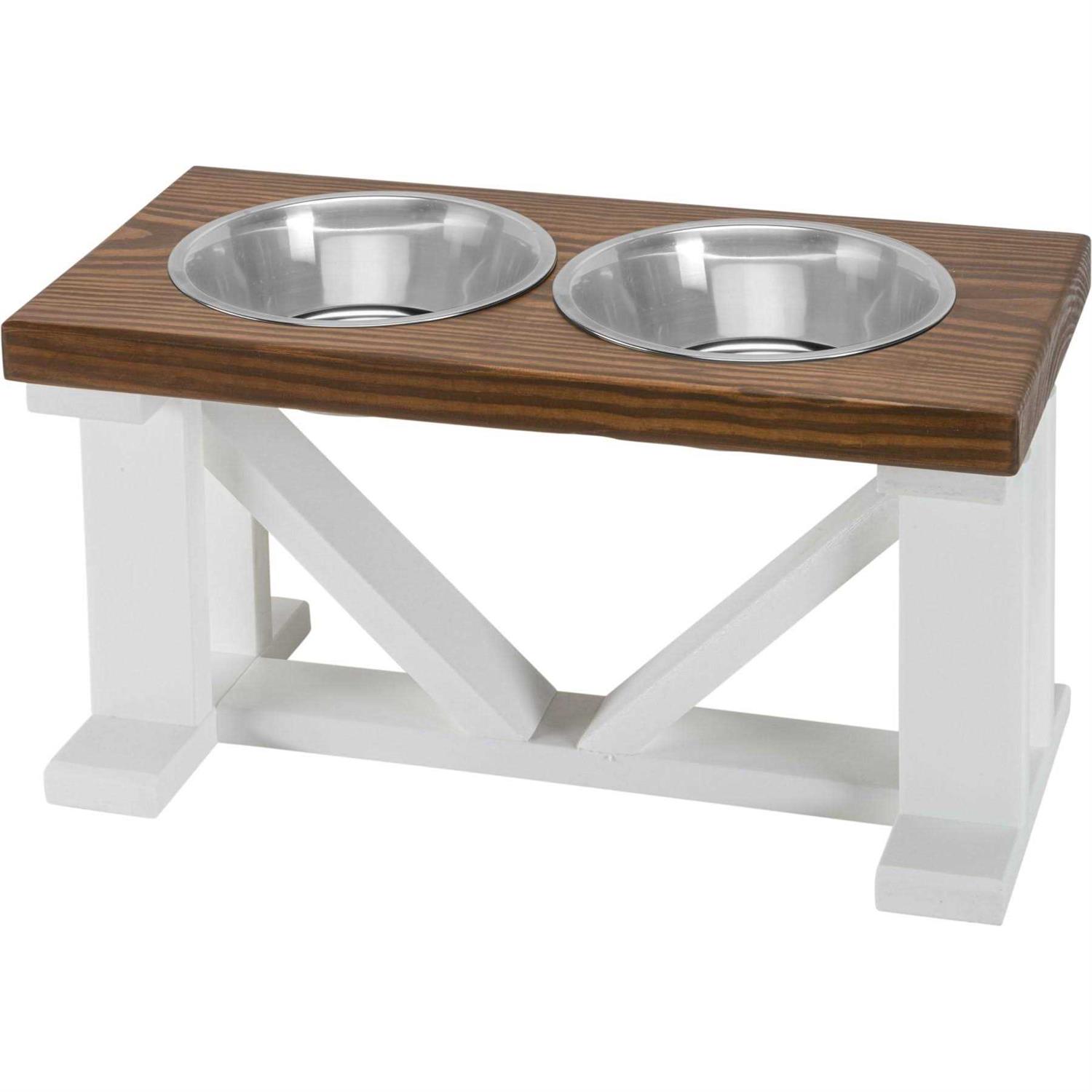 Bearwood Essentials Farmhouse Elevated Dog Feeder