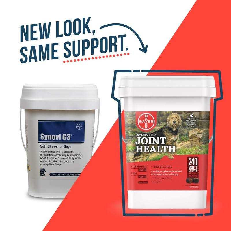 Synovi G3 Soft Chews Joint Supplement for Dogs