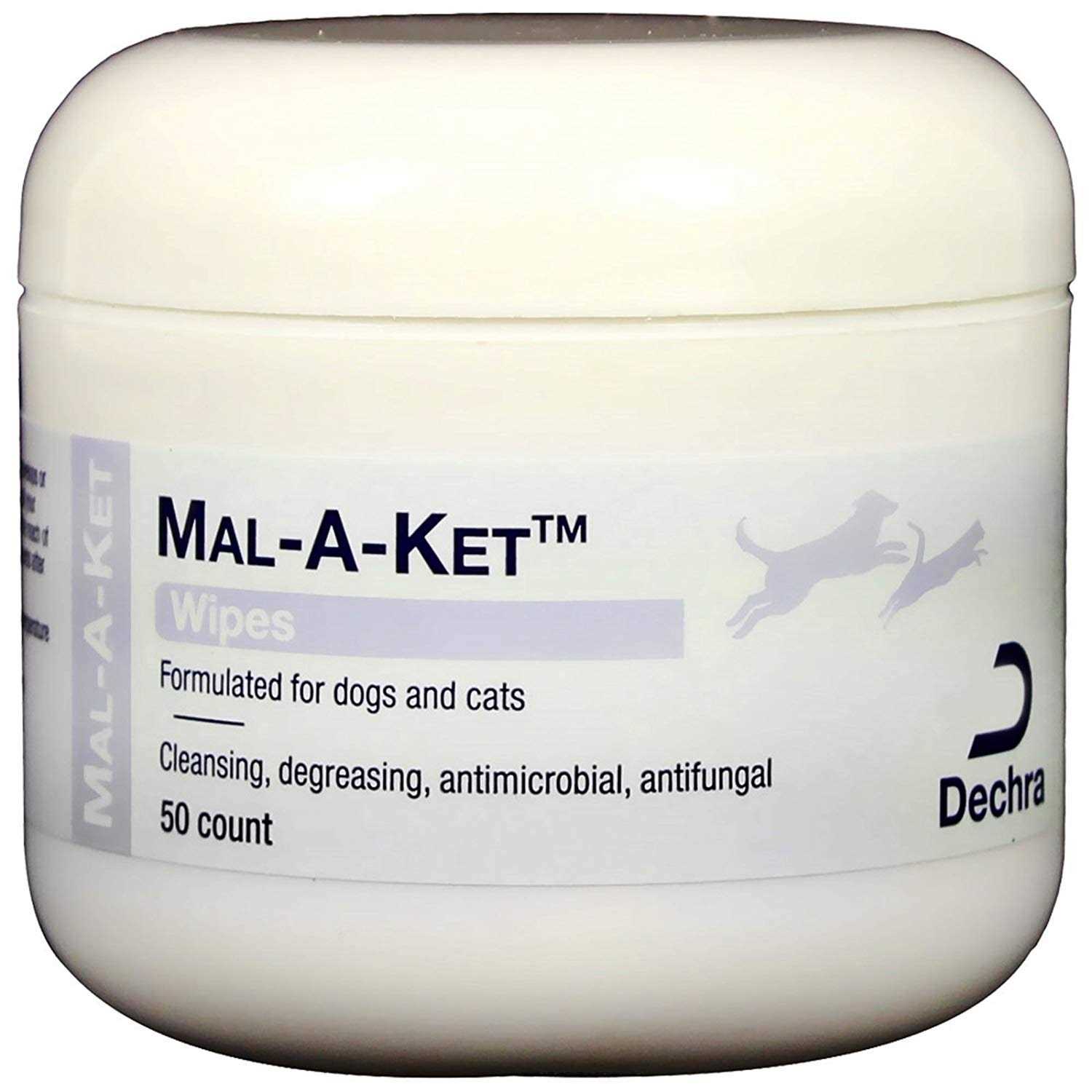Mal-a-ket Wipes for Dogs & Cats