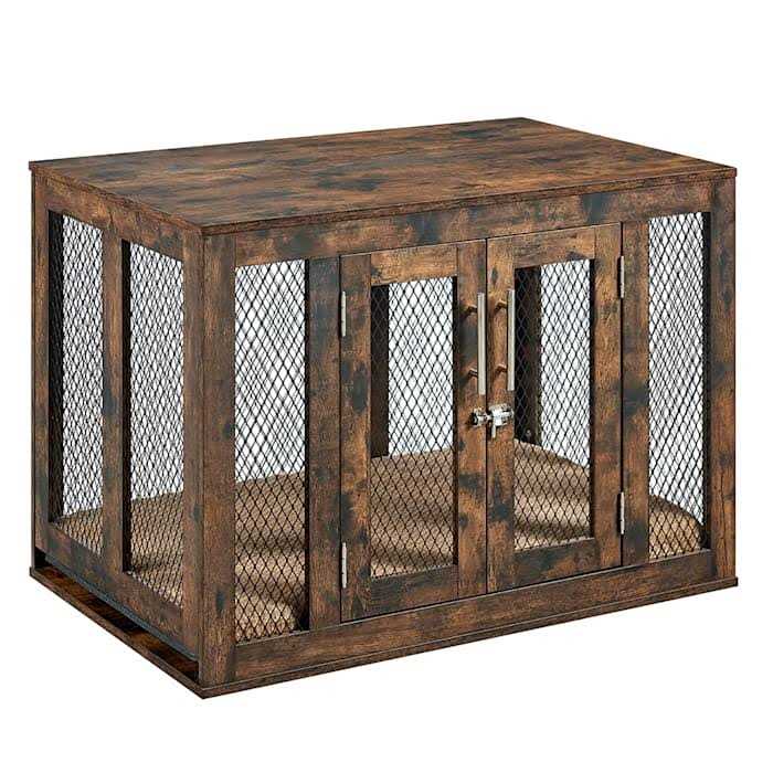 Unipaws Furniture Style Dog Crate with Tray