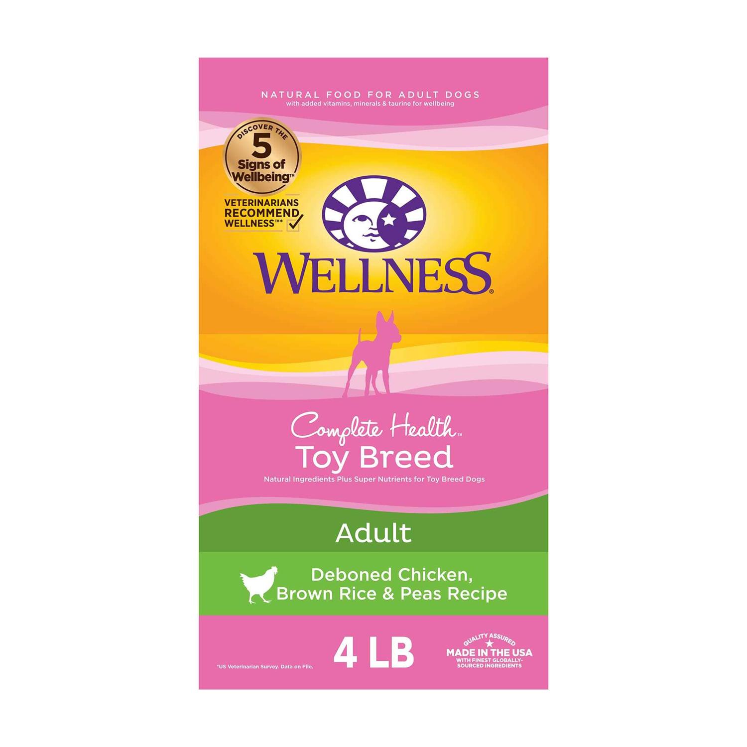 Wellness Complete Health Toy Breed Adult Dry Dog Food