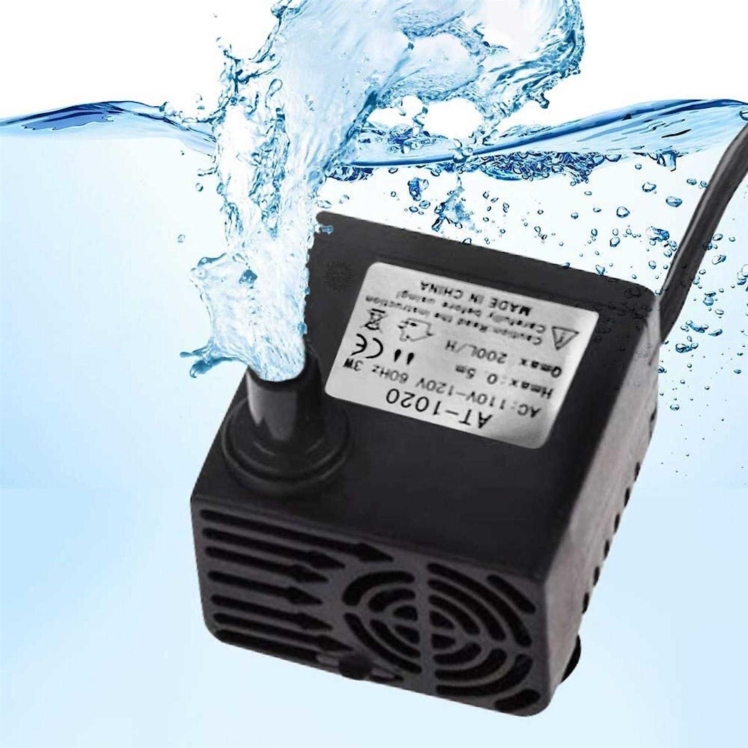 SunGrow Submersible 3W Aquarium Water Pump