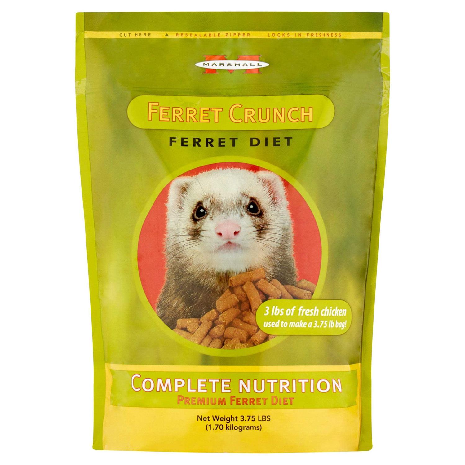 Marshall Pet Products Ferret Crunch Dry Food